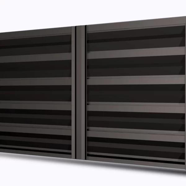 Забор-жалюзи из металла NORDO® 3-D