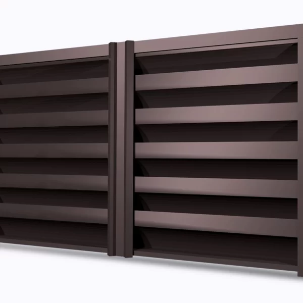 Забор-жалюзи из металла NORDO® Alfa